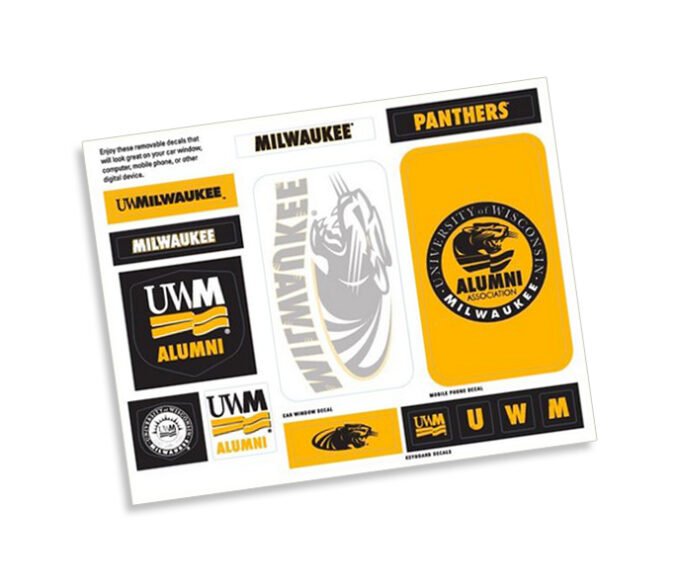 Magellan custom window decals with stickers