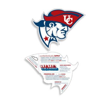 Magellan premium custom die cut stickers, custom double sided die cut stickers