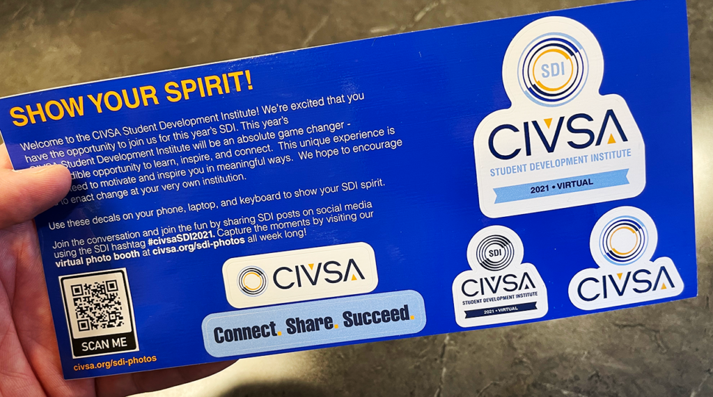 CIVSA sticker sheet